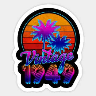 Vintage Classic 1949 Sticker